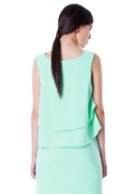 Top KVINNA Mint Daisy 